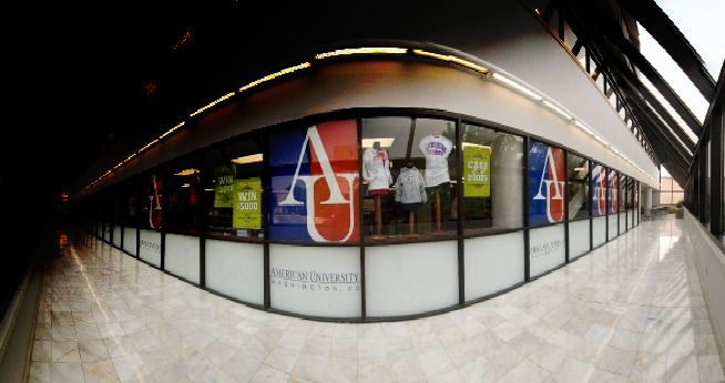 View of Campus Store.